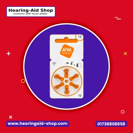 A & M 13 Size Hearing Aid Battery Price in Bangladesh